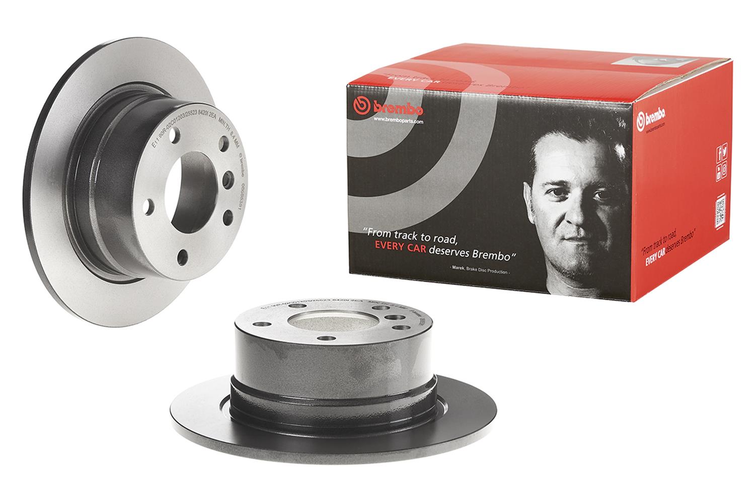 Brembo Disc Brake Pad and Rotor Kits KT04494
