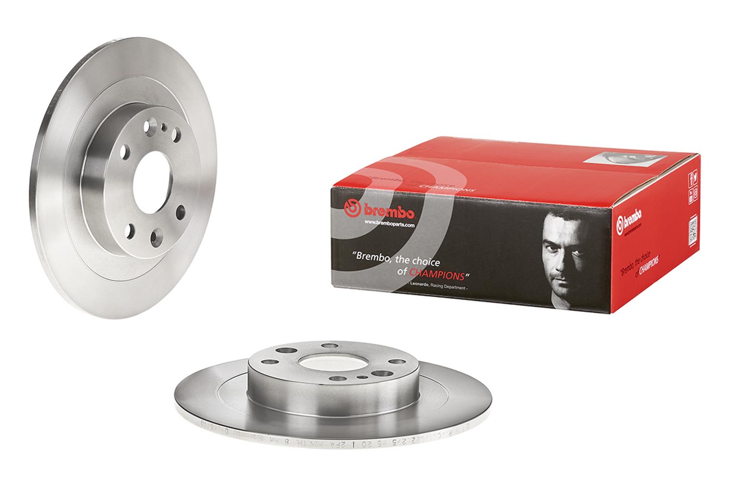 Brembo Premium UV Coated Brake Rotors 08.6857.10