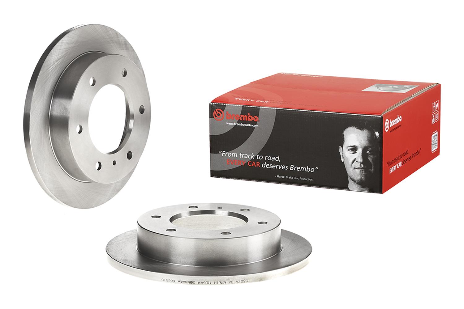 Brembo Premium UV Coated Brake Rotors 08.6865.10
