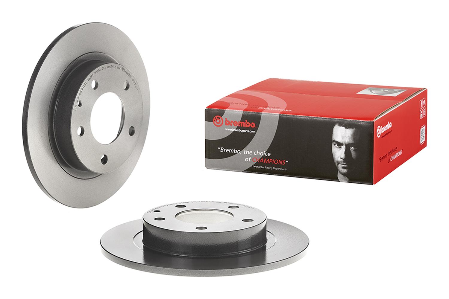 Brembo Premium UV Coated Brake Rotors 08.7352.11