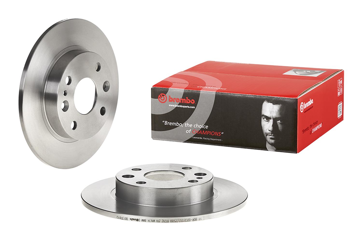 Brembo Premium UV Coated Brake Rotors 08.7378.10
