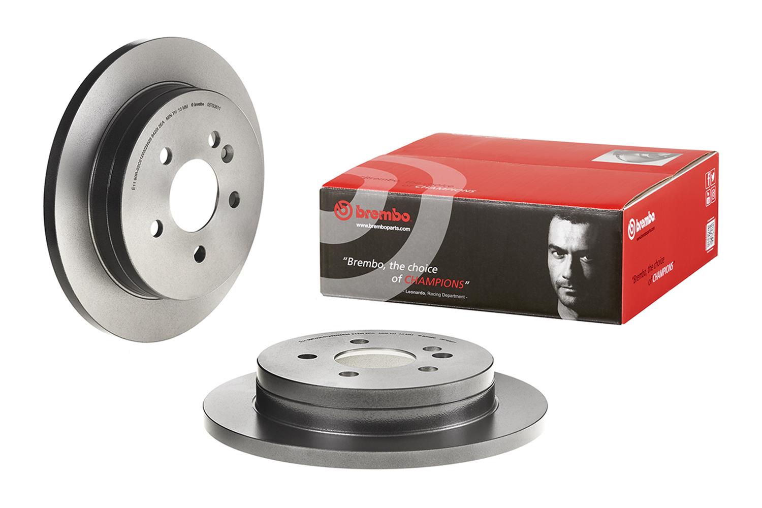Brembo Premium UV Coated Brake Rotors 08.7936.11