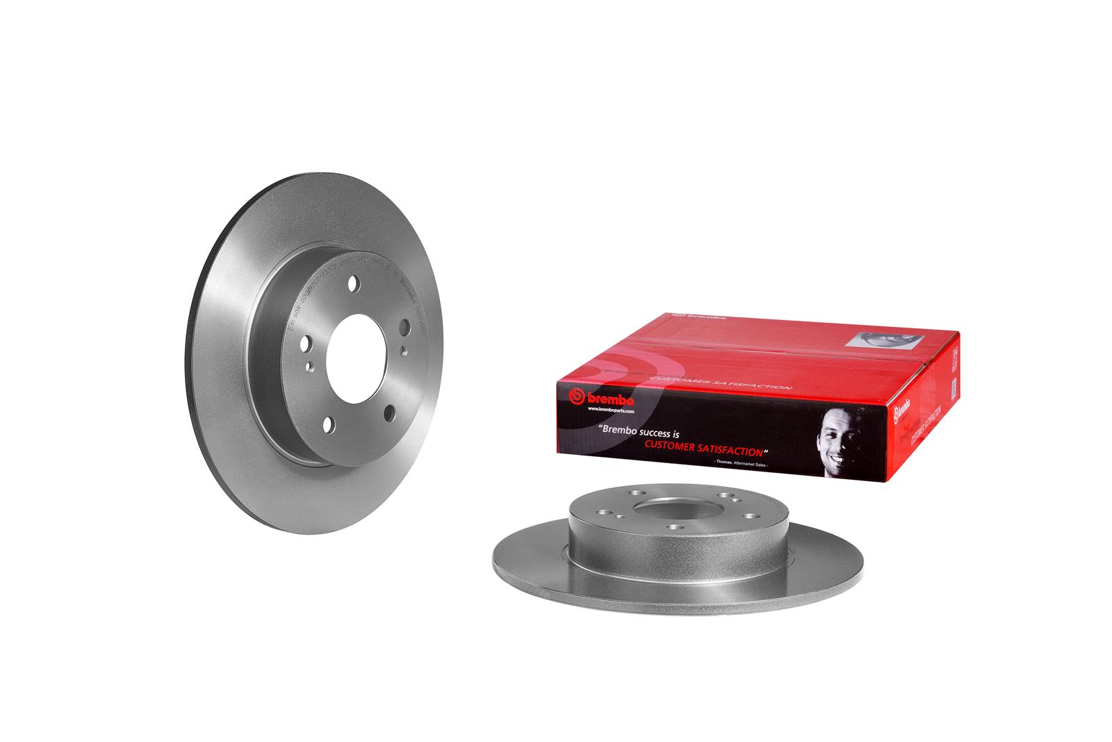 Brembo Premium UV Coated Brake Rotors 08.8065.11