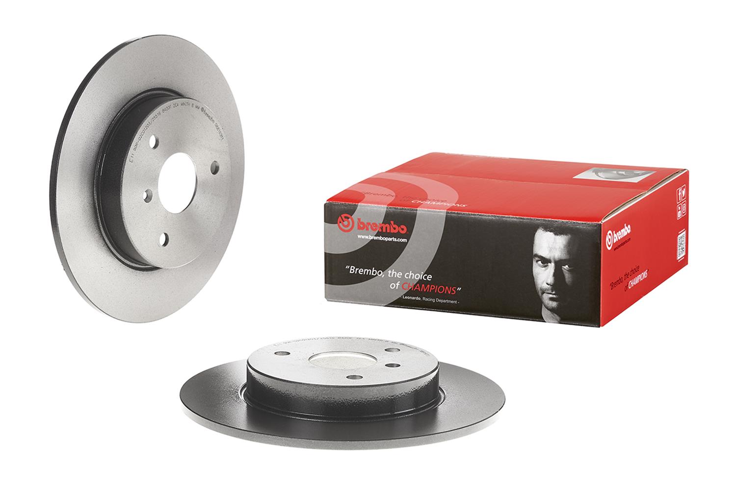 Brembo Premium UV Coated Brake Rotors 08.8163.11