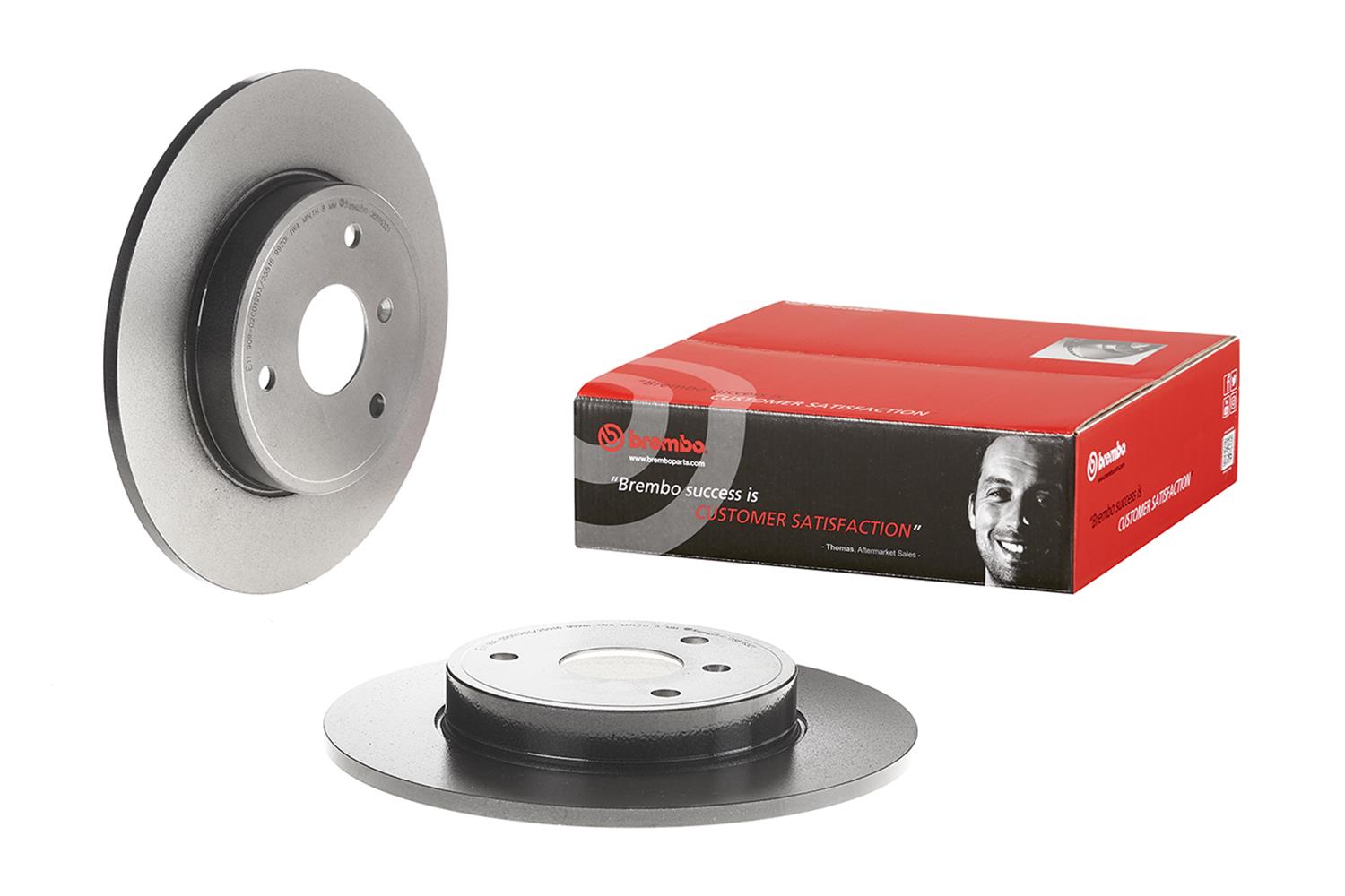 Brembo Premium UV Coated Brake Rotors 08.8163.21