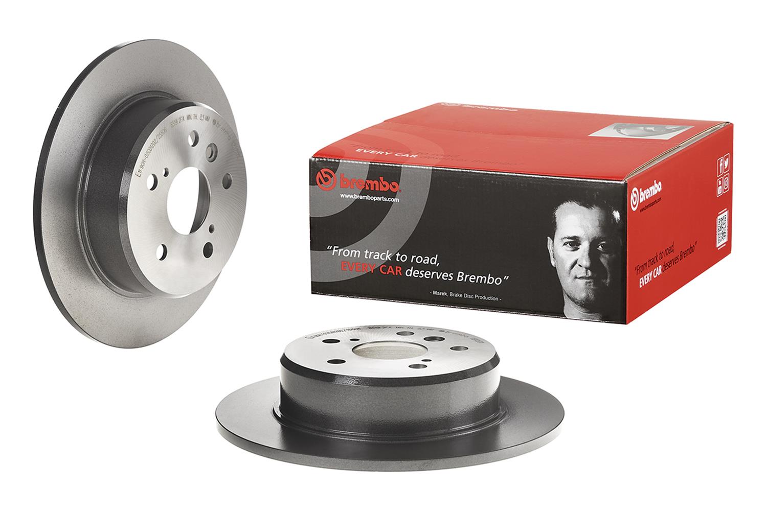 Brembo Premium UV Coated Brake Rotors 08.A150.11