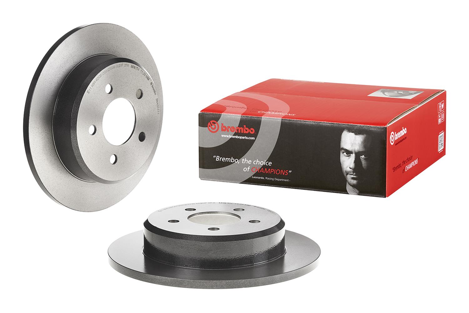 Brembo Premium UV Coated Brake Rotors 08.A351.11