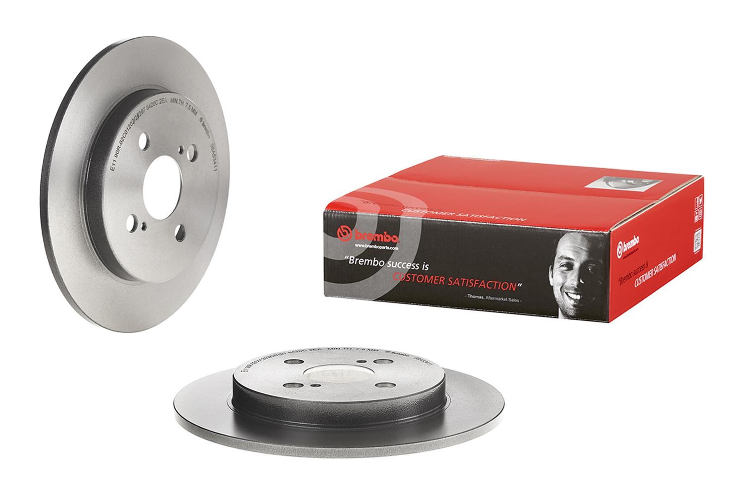 Brembo Premium UV Coated Brake Rotors 08.A534.11