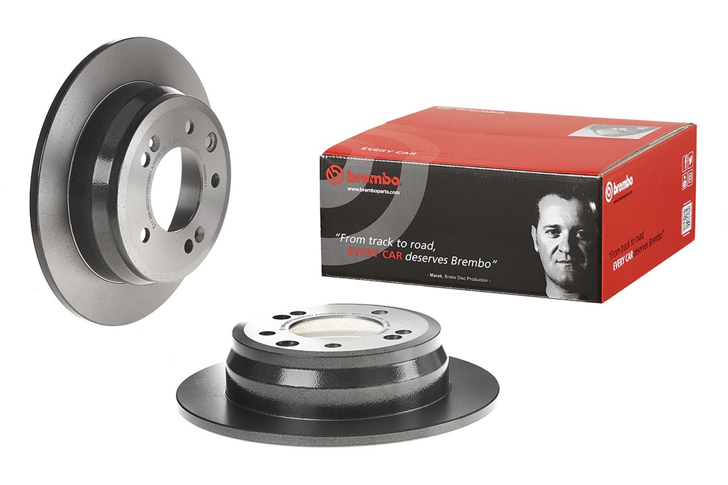 Brembo Premium UV Coated Brake Rotors 08.A869.11