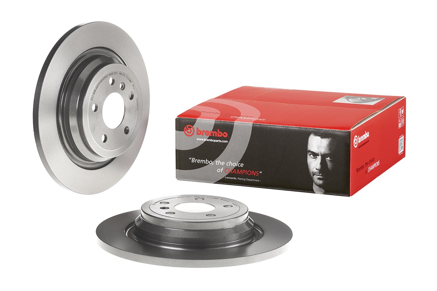 Brembo Disc Brake Pad and Rotor Kits KT00057
