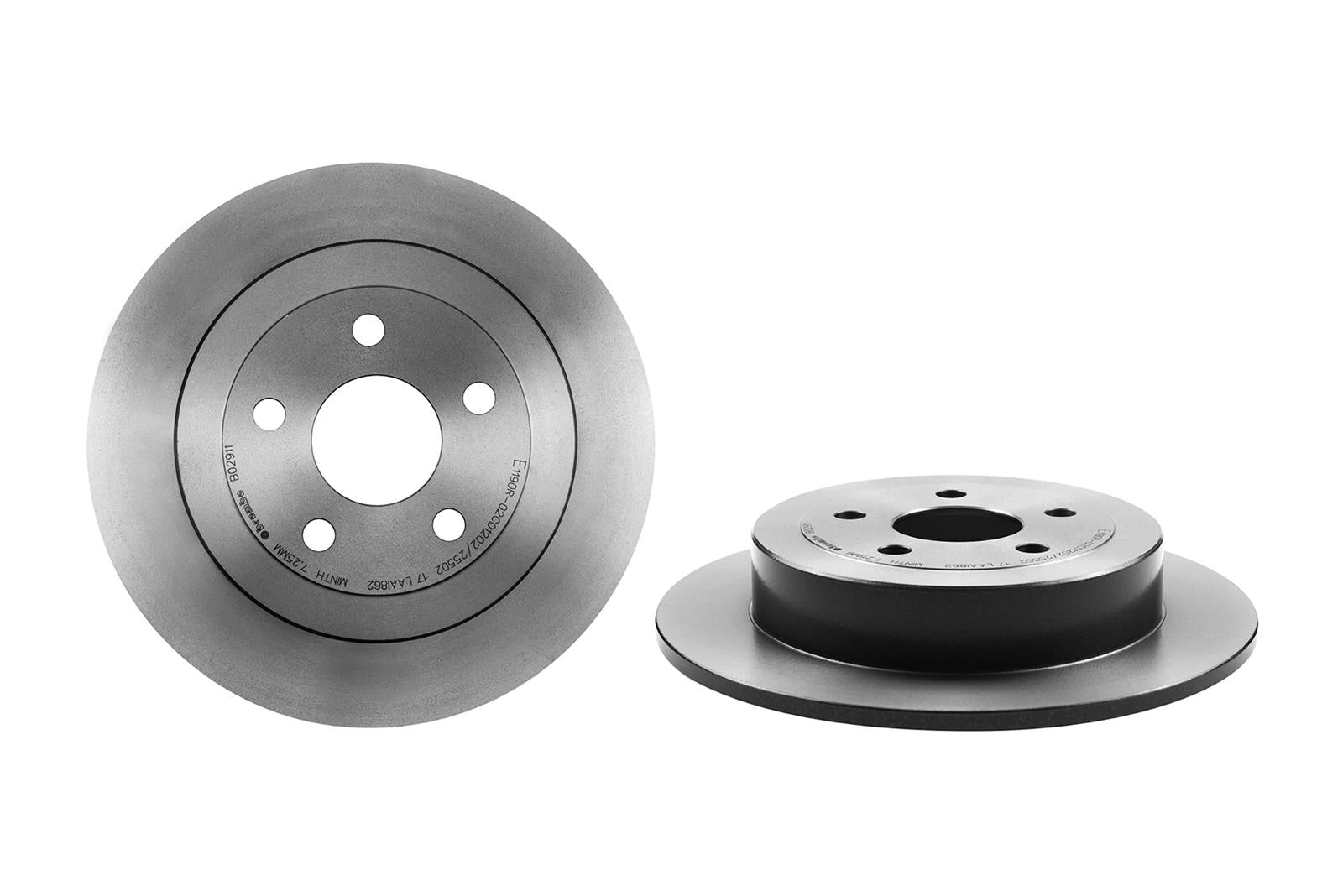 Brembo Premium UV Coated Brake Rotors 08.B029.11