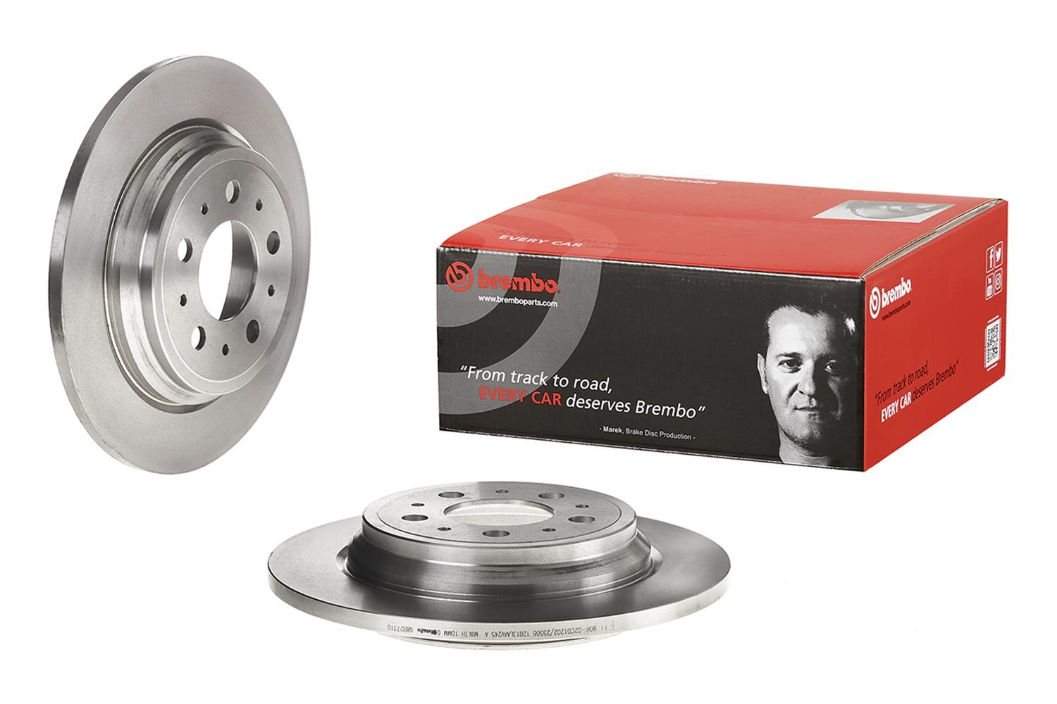 Brembo Premium UV Coated Brake Rotors 08.B273.10