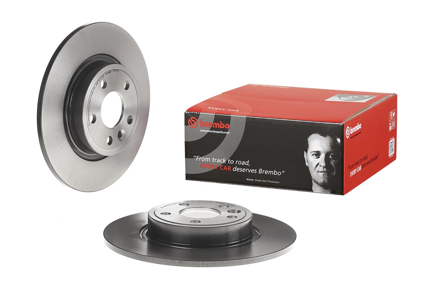 Brembo Premium UV Coated Brake Rotors 08.C208.11