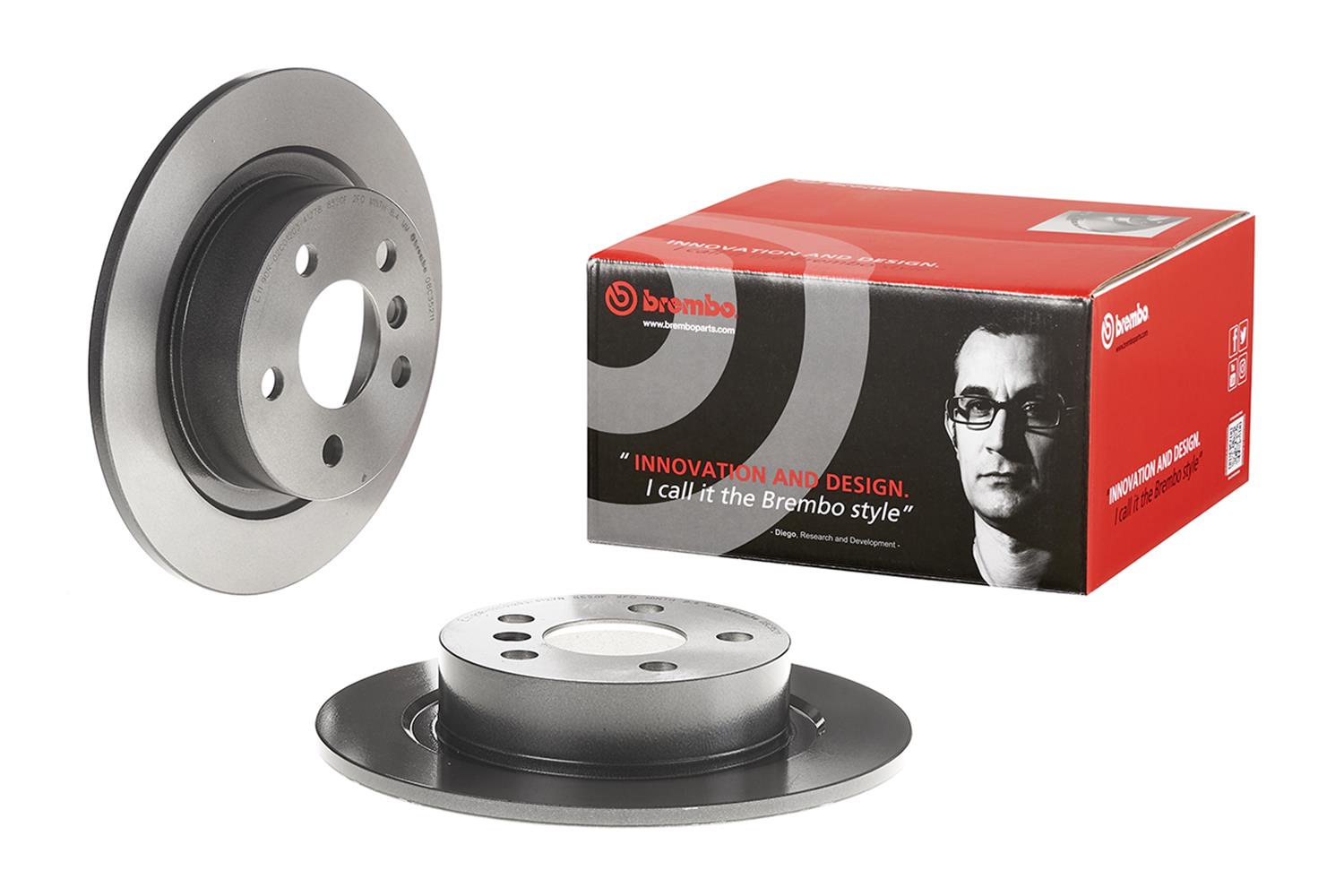 Brembo Premium UV Coated Brake Rotors 08.C352.11