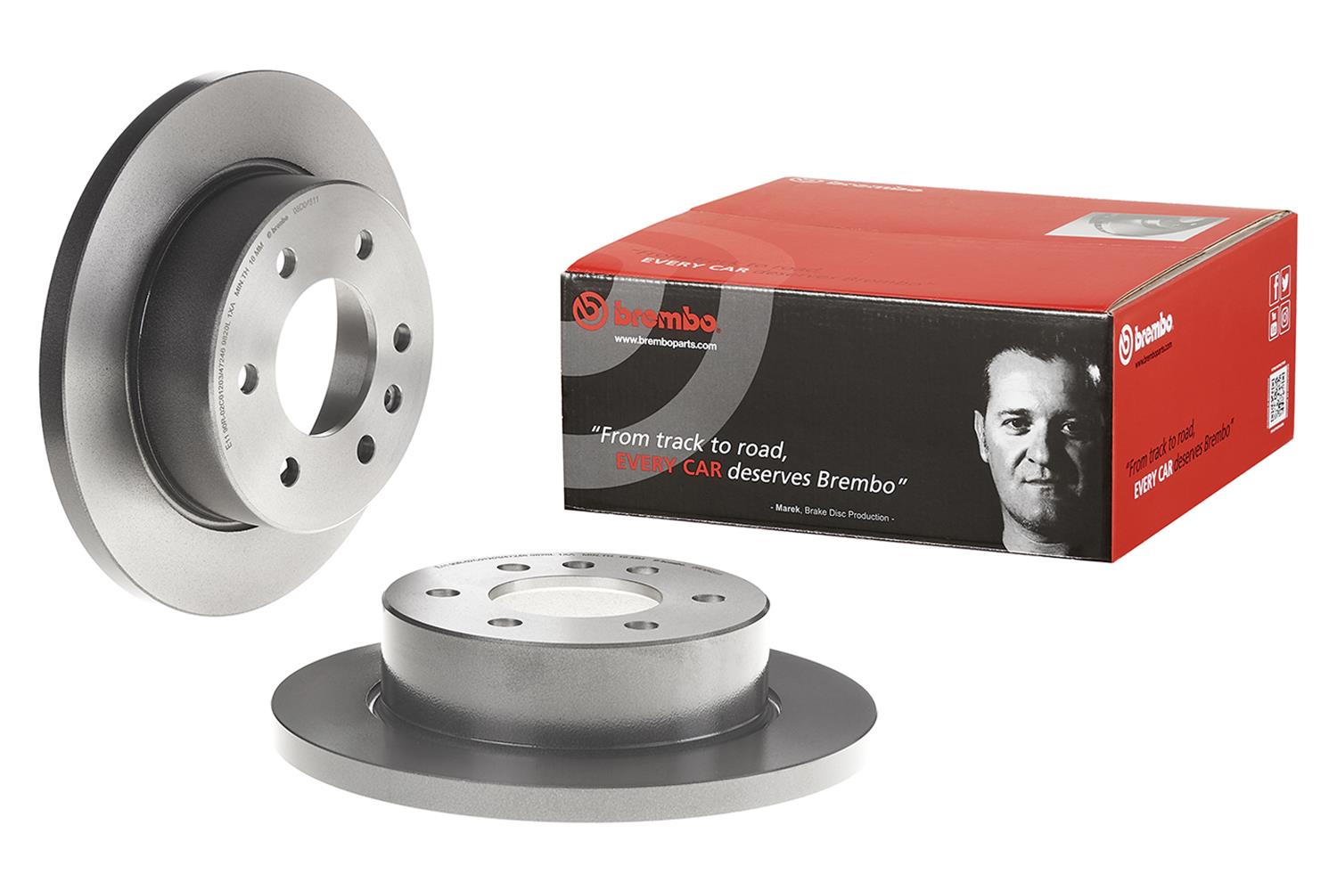 Brembo Premium UV Coated Brake Rotors 08.D045.11