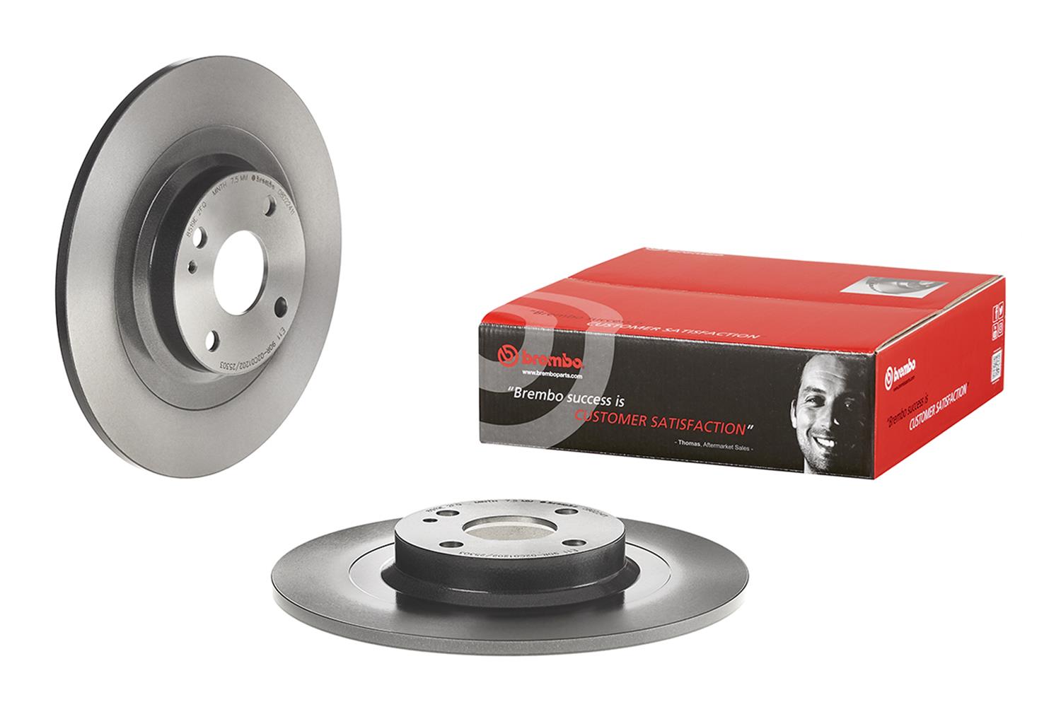 Brembo Premium UV Coated Brake Rotors 08.D224.11