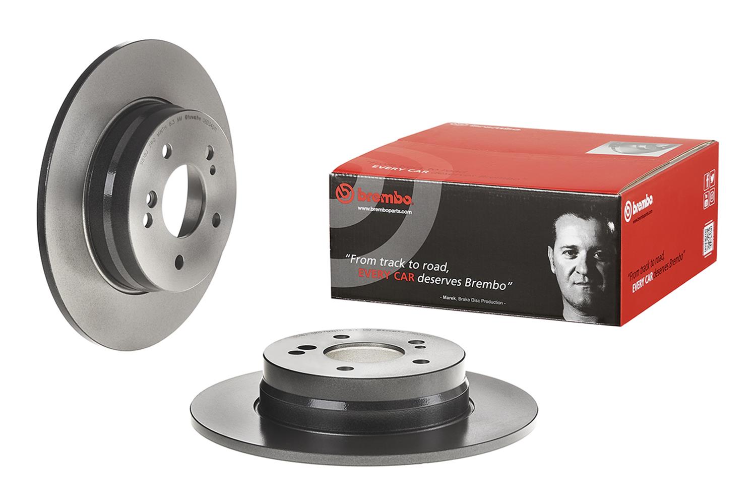 Brembo Disc Brake Pad and Rotor Kits KT04484
