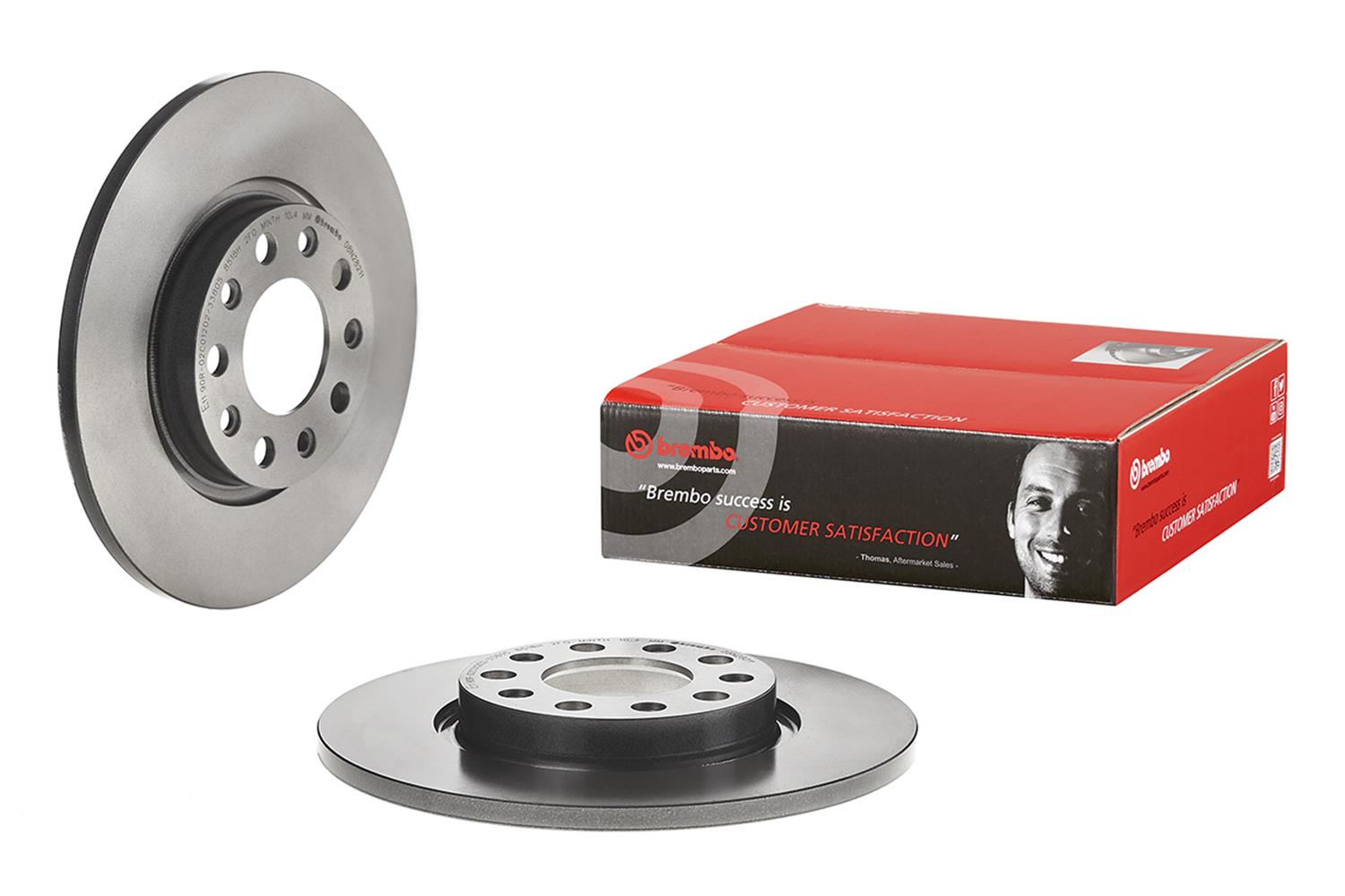 Brembo Premium UV Coated Brake Rotors 08.N282.11