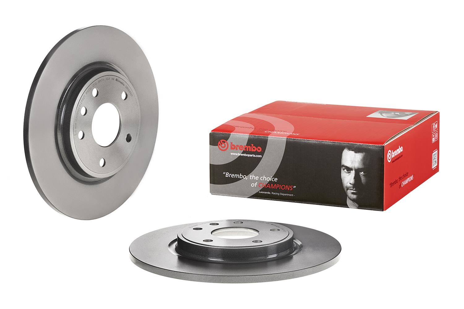 Brembo Premium UV Coated Brake Rotors 08N24921