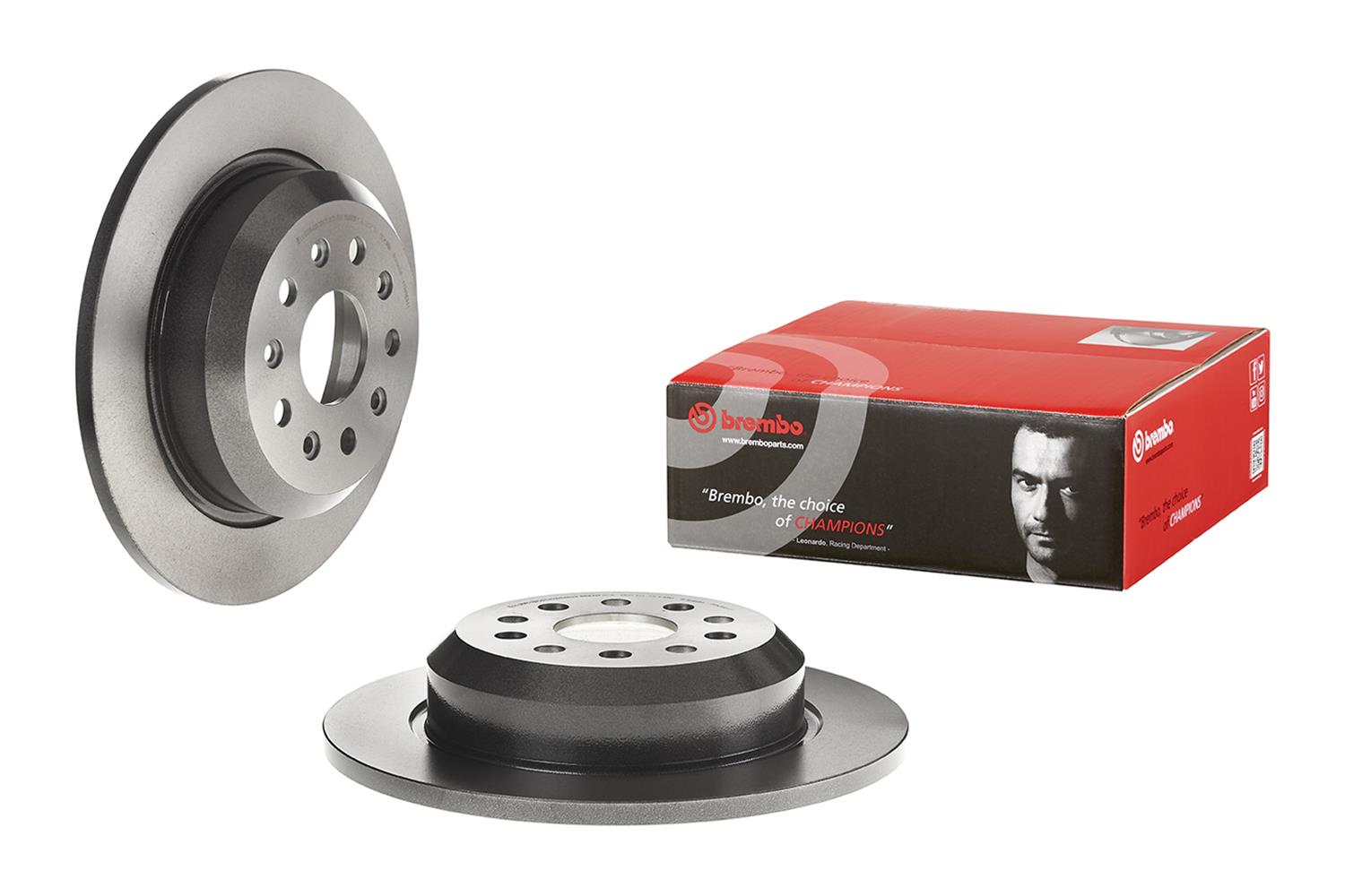 Brembo Premium UV Coated Brake Rotors 08N35311
