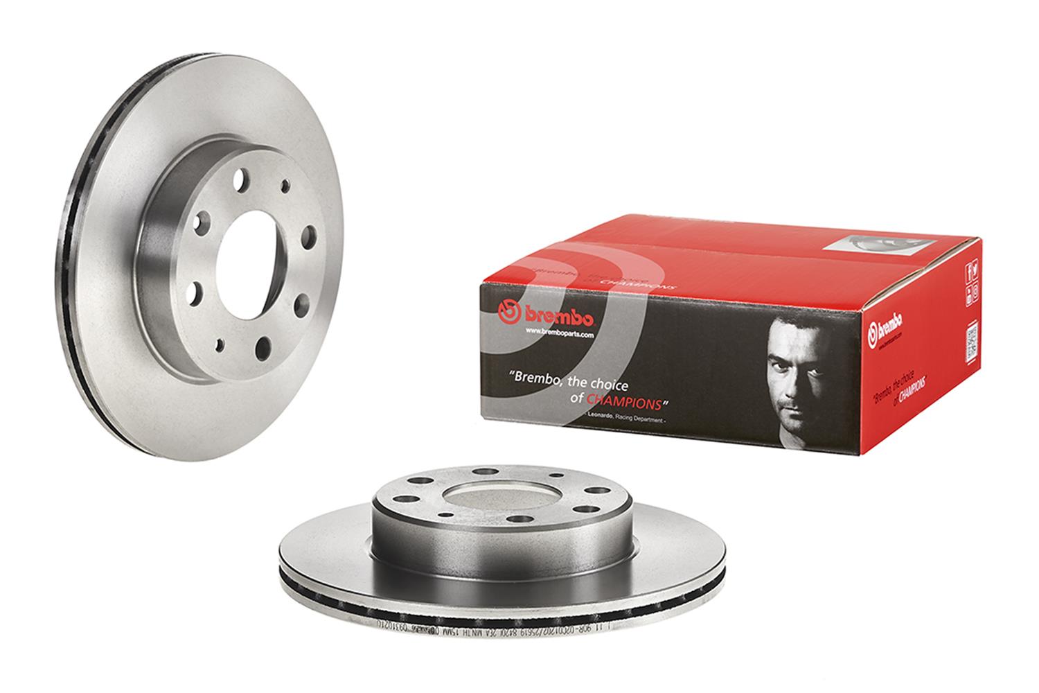 Brembo Premium UV Coated Brake Rotors 09.3102.10