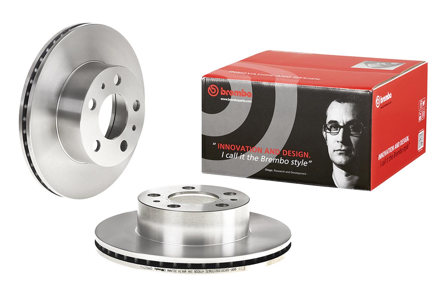 Brembo Premium UV Coated Brake Rotors 09.4629.10