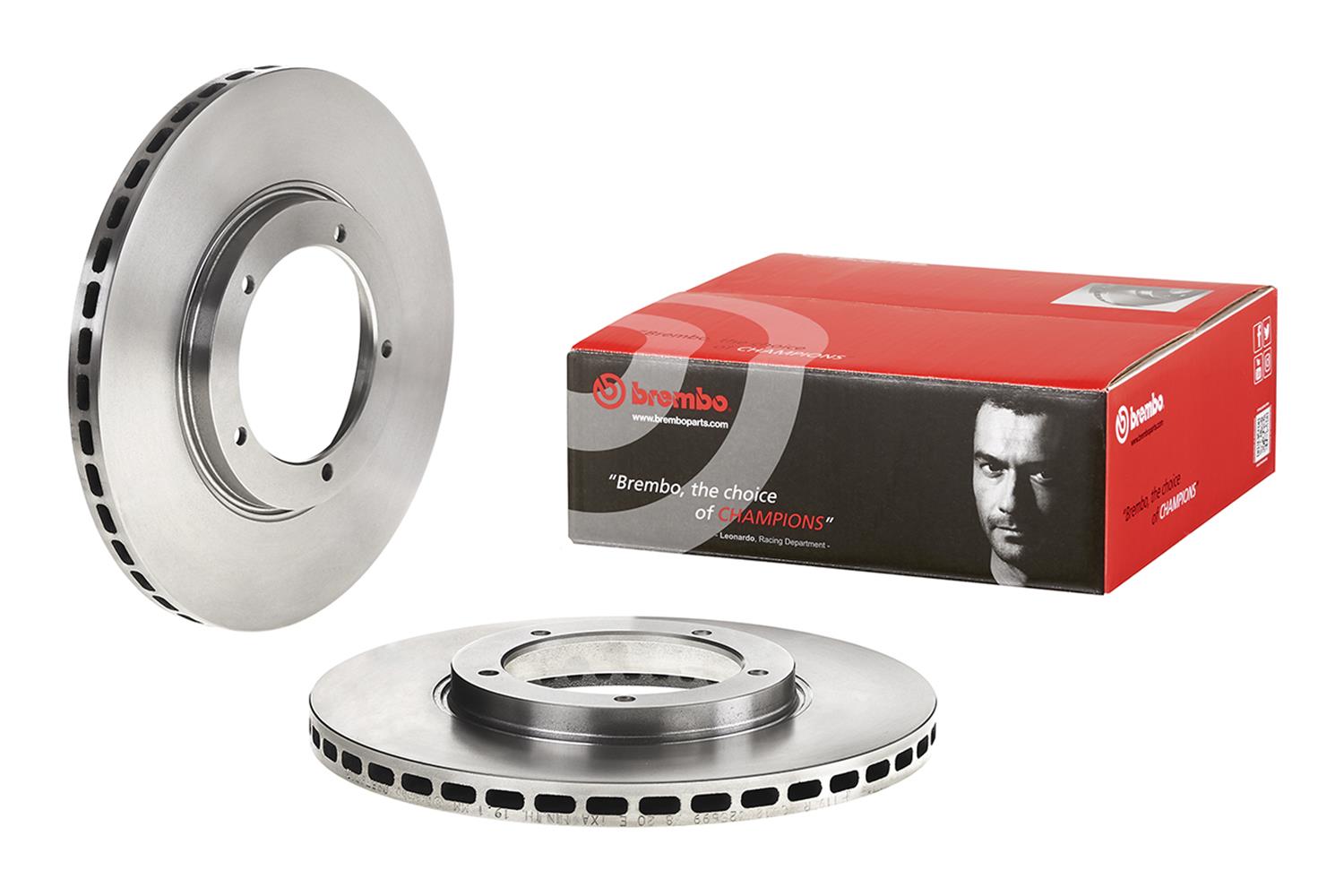 Brembo Premium UV Coated Brake Rotors 09.5782.10