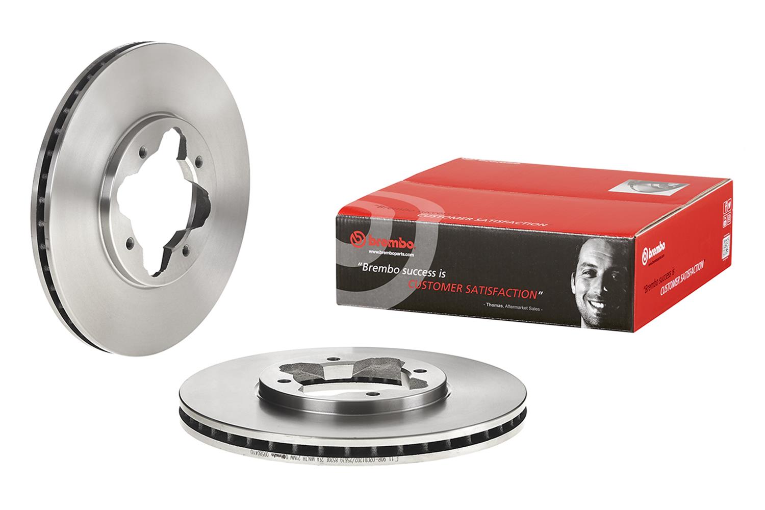 Brembo Premium UV Coated Brake Rotors 09.5804.10