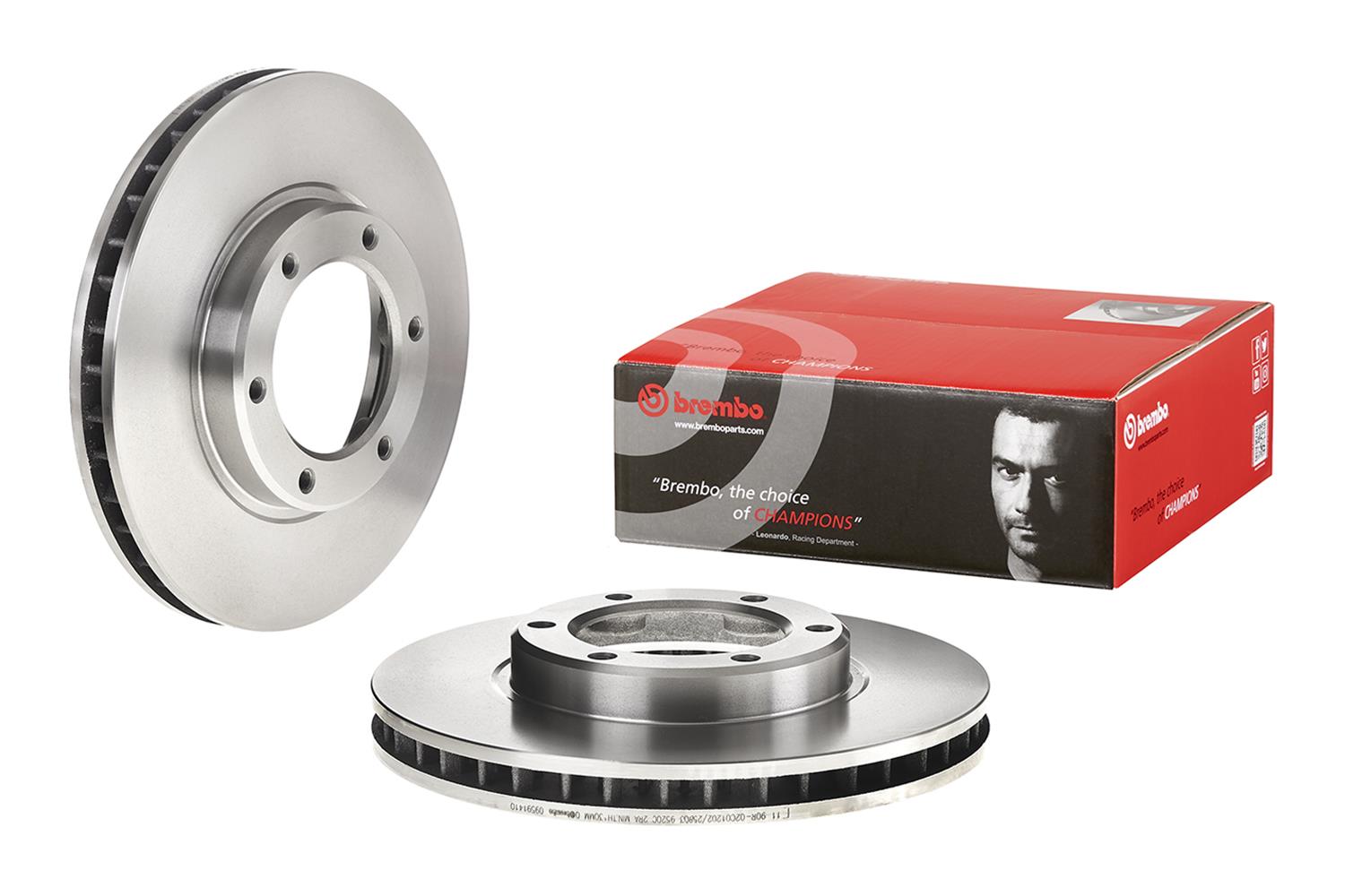 Brembo Premium UV Coated Brake Rotors 09.5914.10