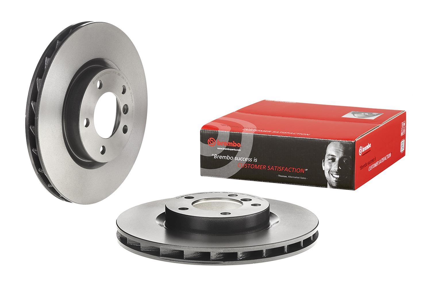 Brembo Premium UV Coated Brake Rotors 09.5934.11