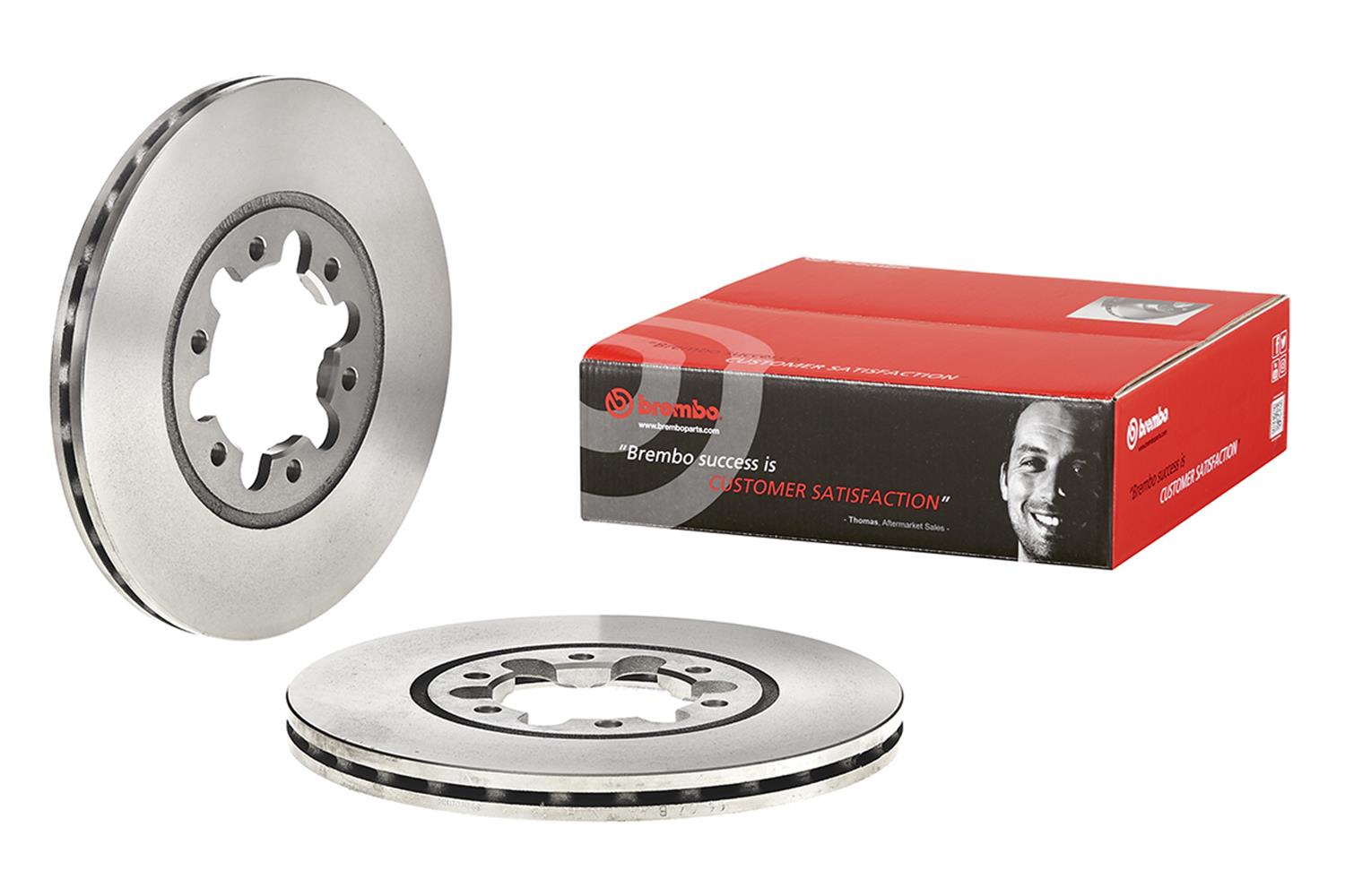 Brembo Premium UV Coated Brake Rotors 09.5957.10