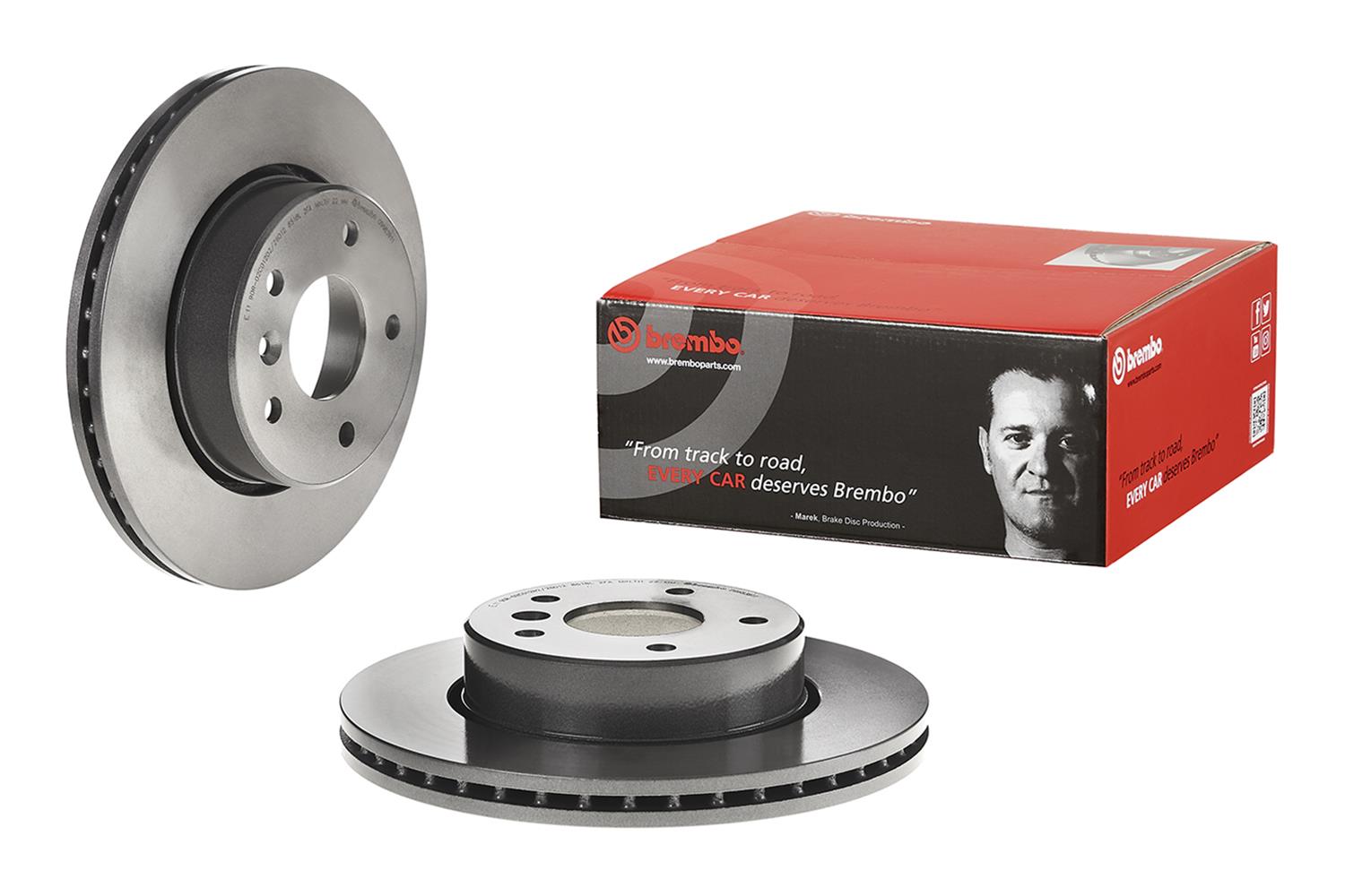 Brembo Premium UV Coated Brake Rotors 09.6839.11