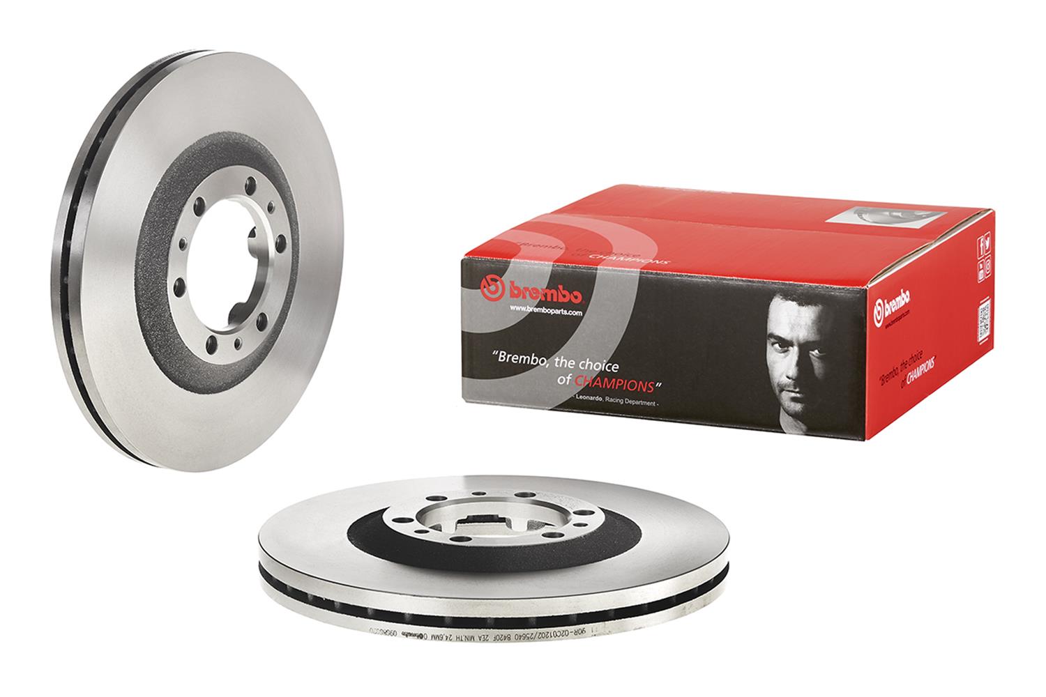 Brembo Premium UV Coated Brake Rotors 09.6866.20