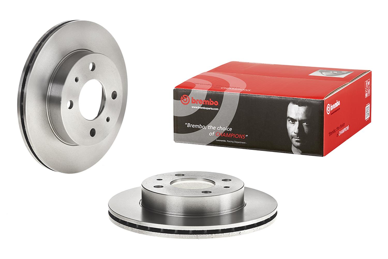 Brembo Premium UV Coated Brake Rotors 09.6943.10