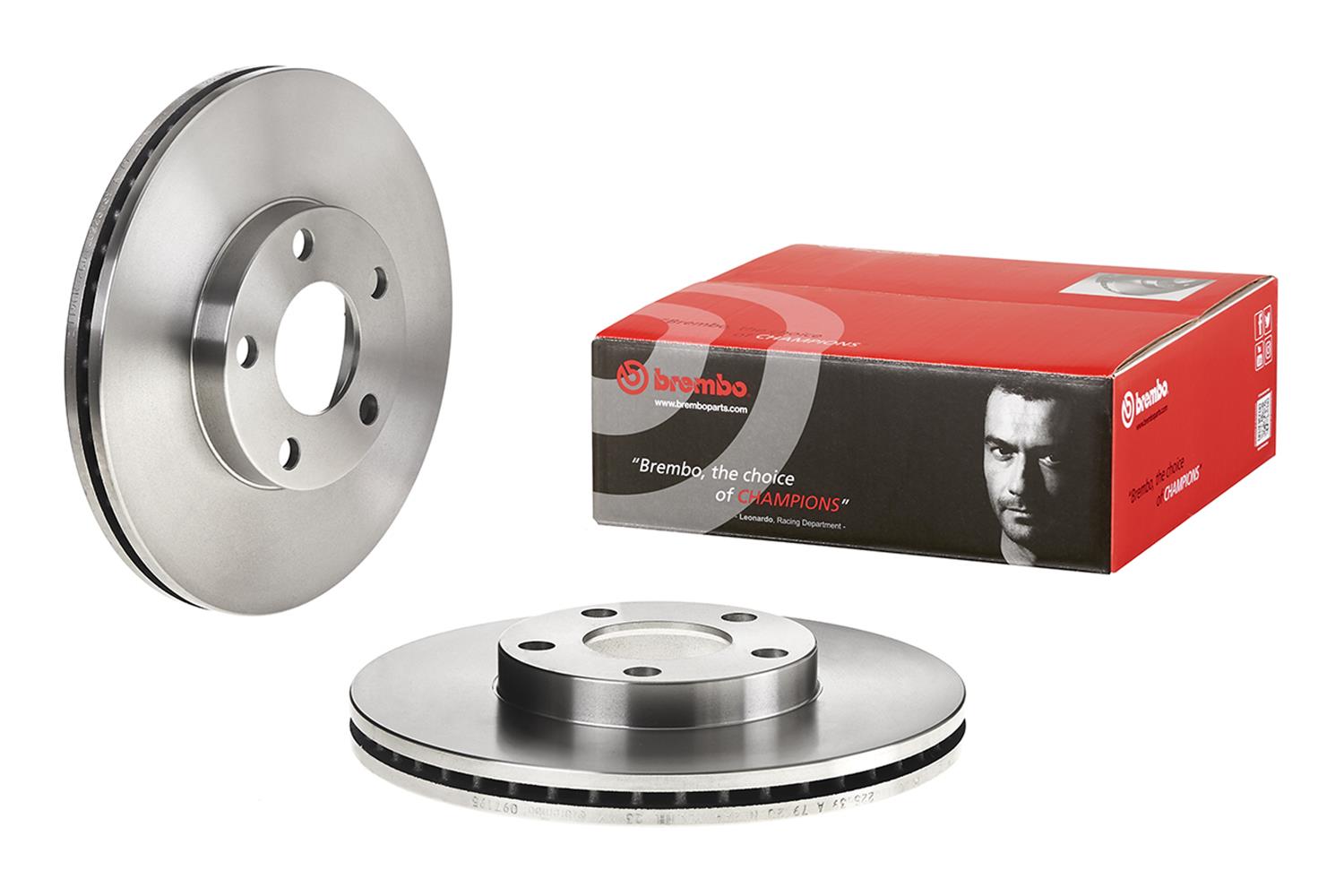 Brembo Premium UV Coated Brake Rotors 09.7195.10