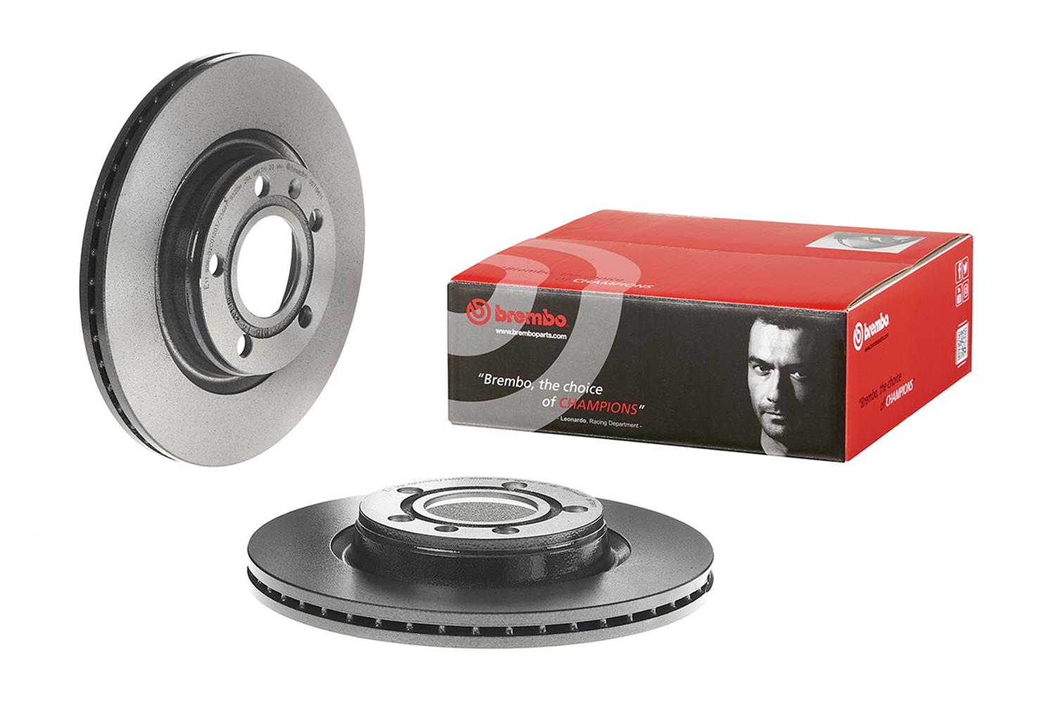 Brembo Premium UV Coated Brake Rotors 09.7196.11
