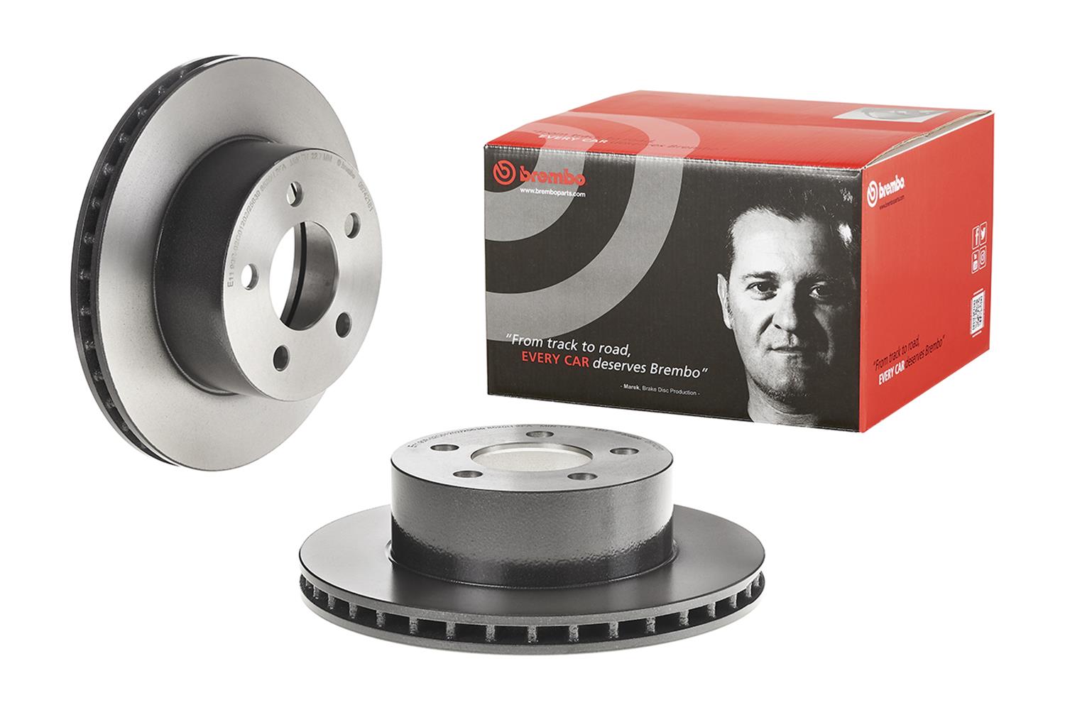 Brembo Premium UV Coated Brake Rotors 09.7421.81