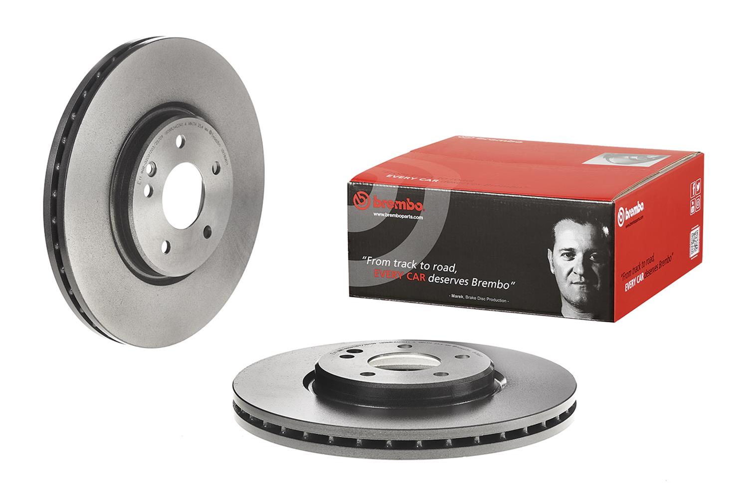 Brembo Premium UV Coated Brake Rotors 09.7808.11