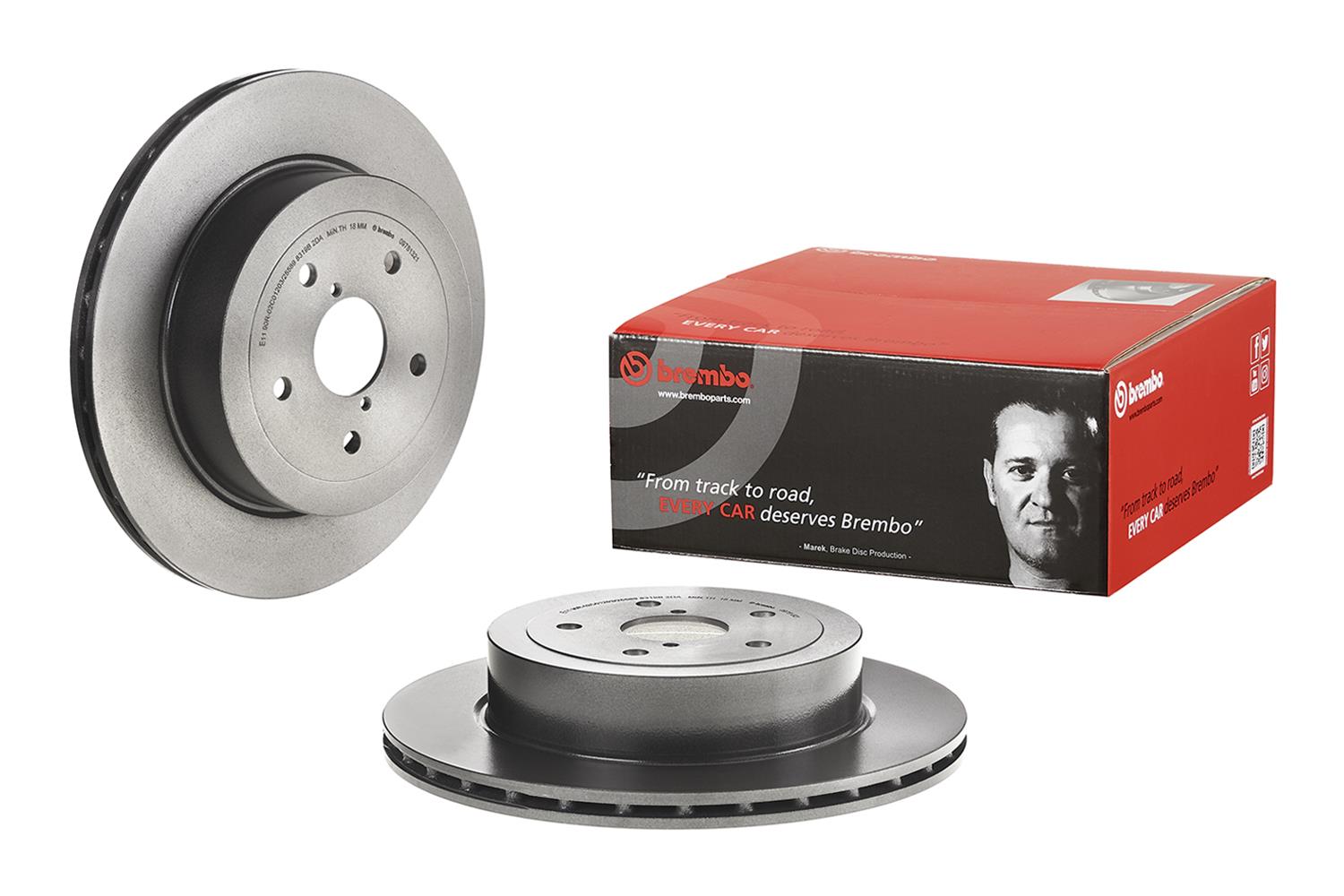 Brembo Premium UV Coated Brake Rotors 09.7813.21