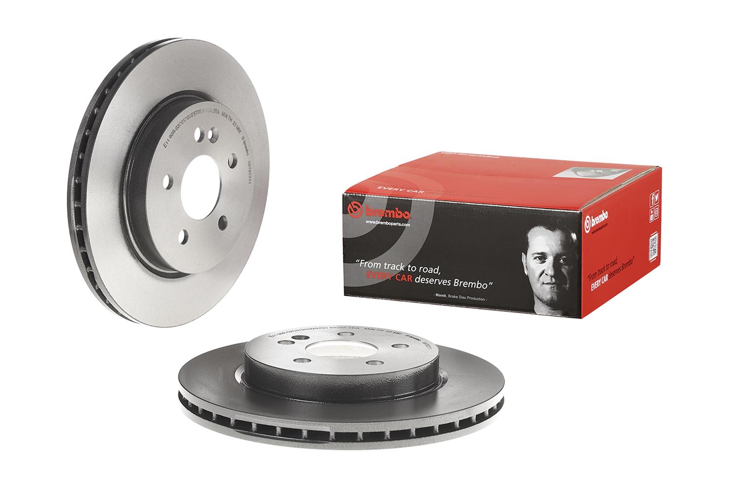Brembo Premium UV Coated Brake Rotors 09.7823.11