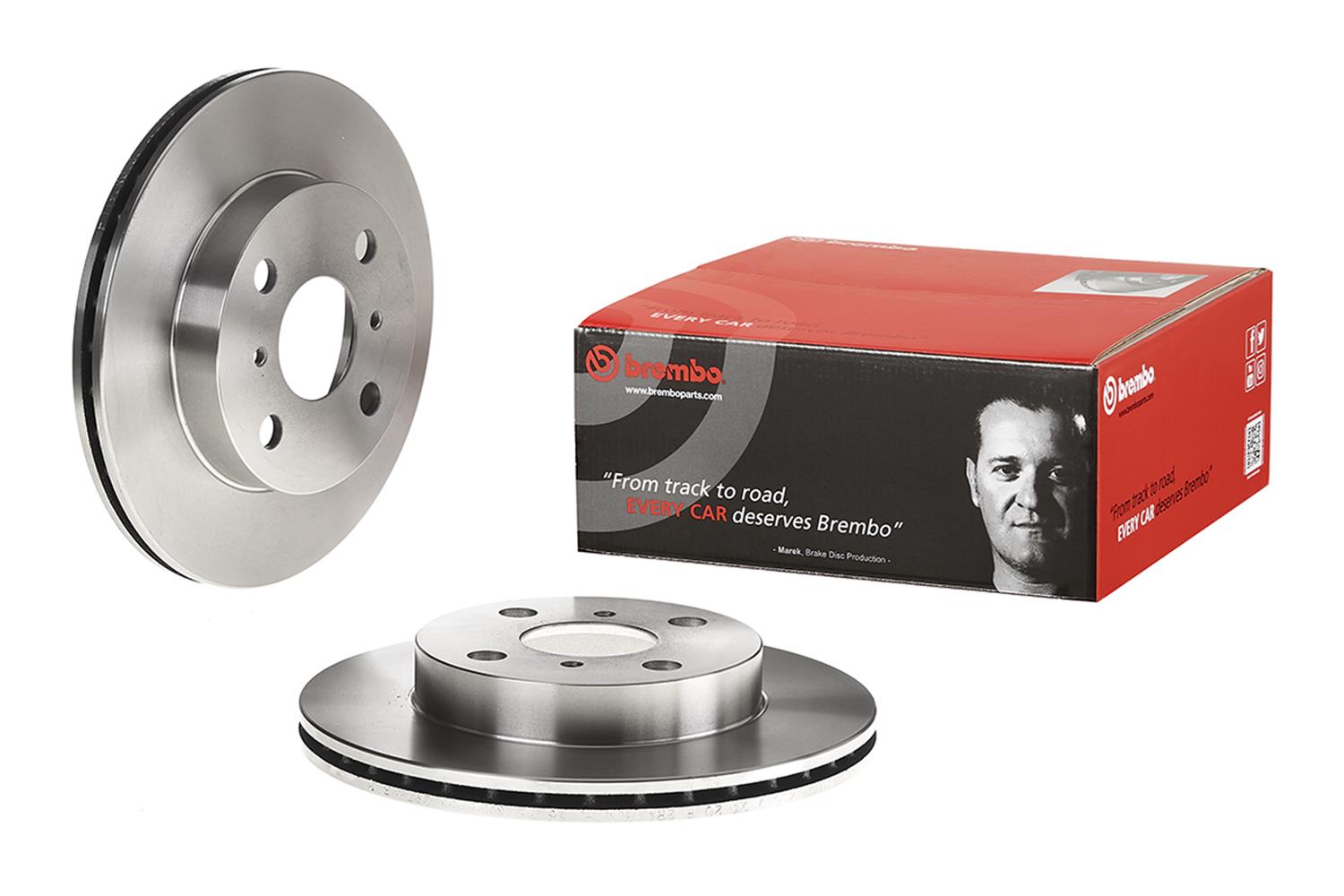 Brembo Premium UV Coated Brake Rotors 09.7825.10