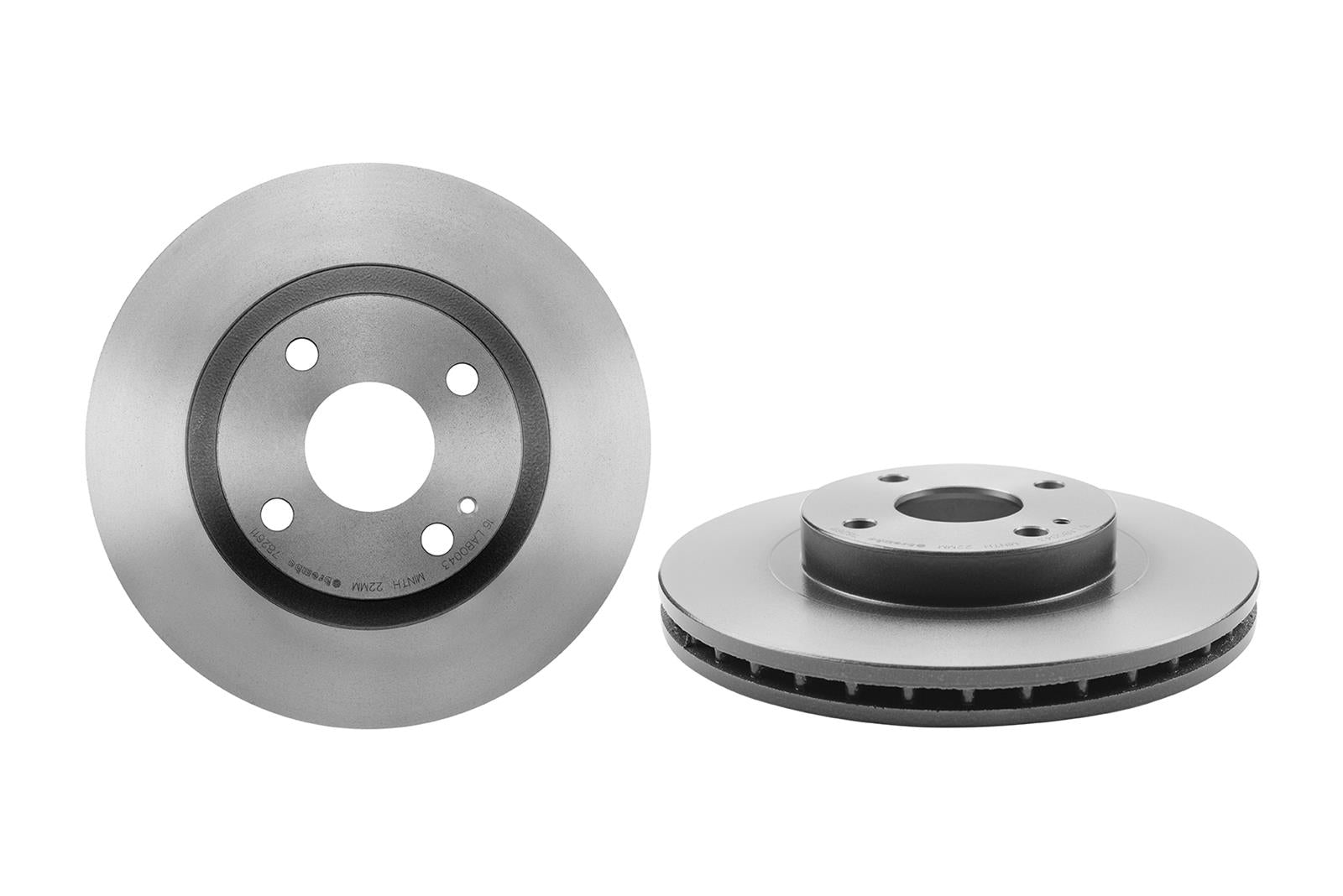 Brembo Premium UV Coated Brake Rotors 09.7826.11