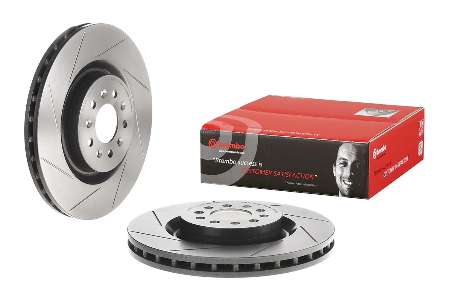 Brembo Premium UV Coated Brake Rotors 09.8780.21
