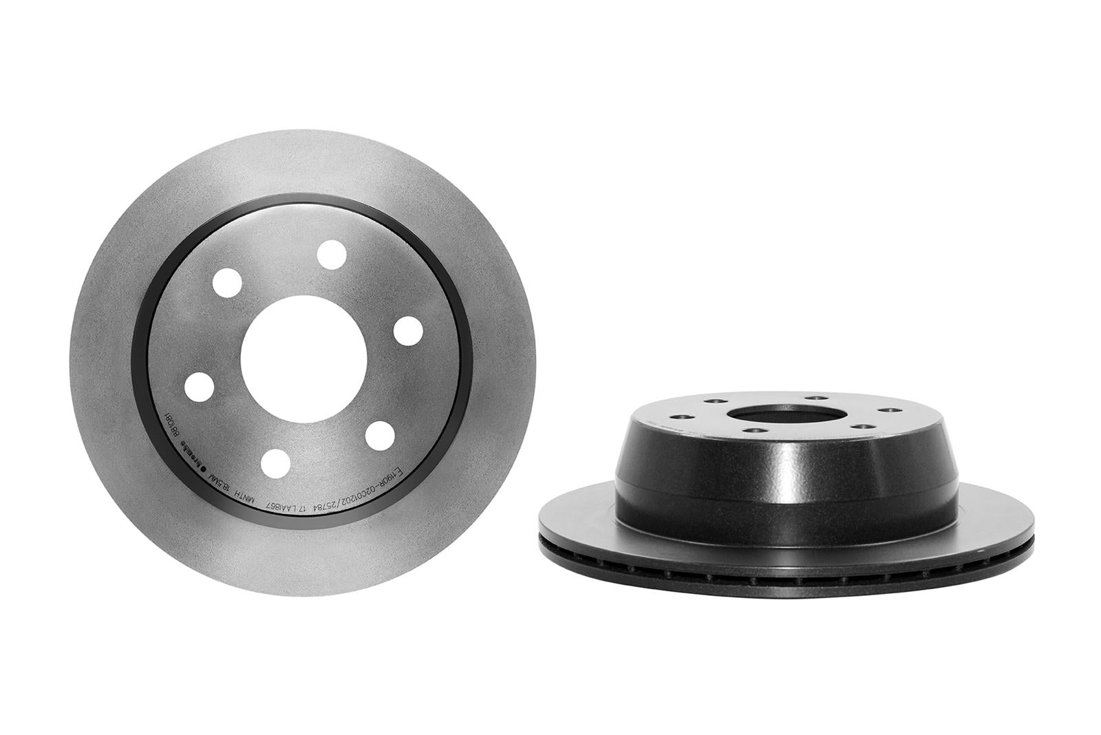 Brembo Premium UV Coated Brake Rotors 09.8810.81