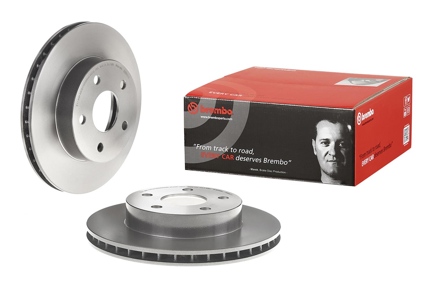 Brembo Premium UV Coated Brake Rotors 09.8852.11