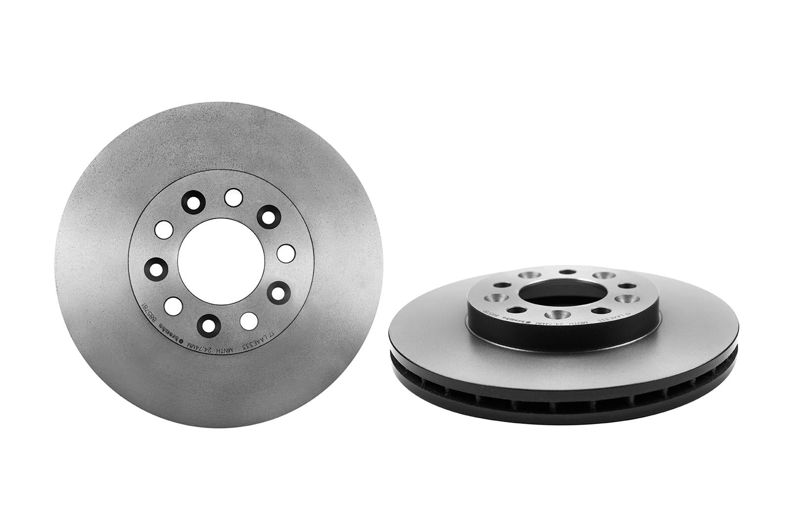 Brembo Premium UV Coated Brake Rotors 09.8857.81