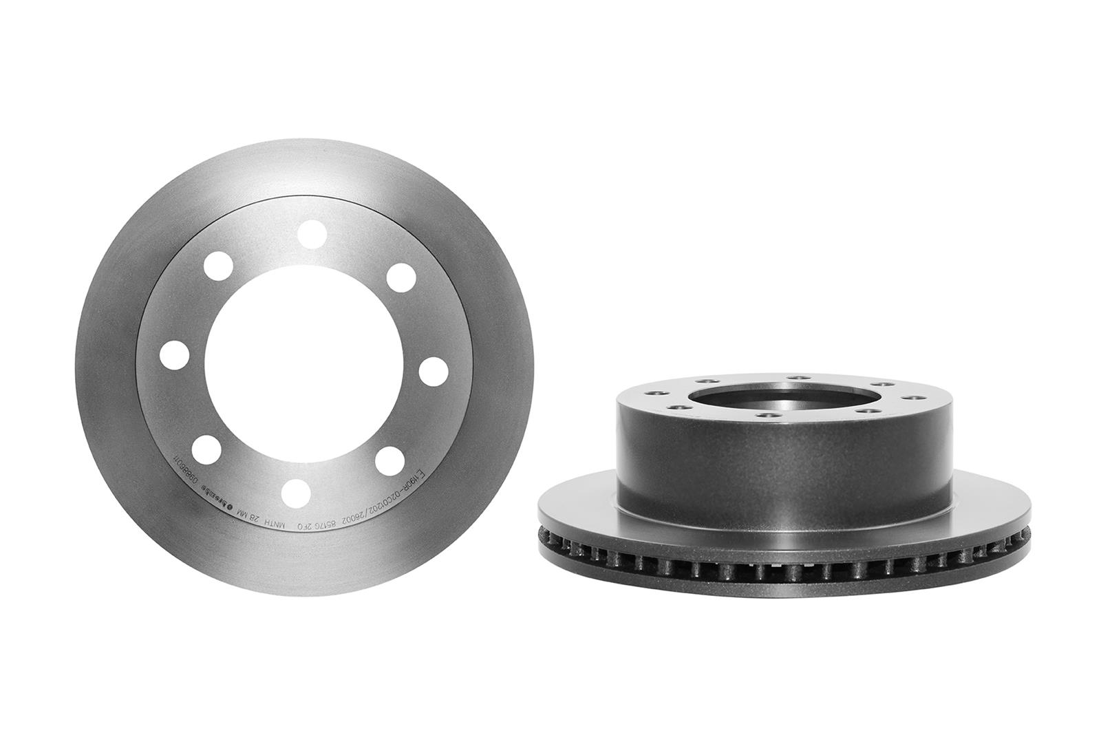 Brembo Premium UV Coated Brake Rotors 09.8860.11