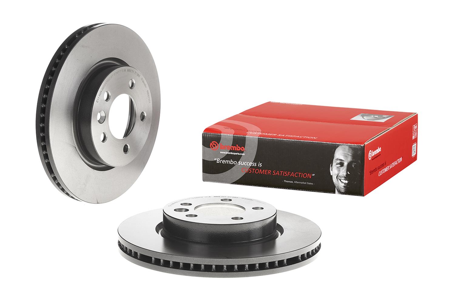 Brembo Premium UV Coated Brake Rotors 09.8873.31