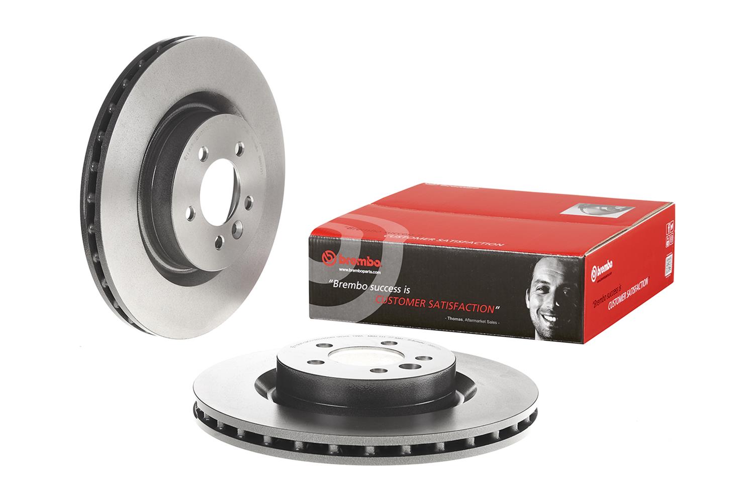 Brembo Premium UV Coated Brake Rotors 09.8877.31
