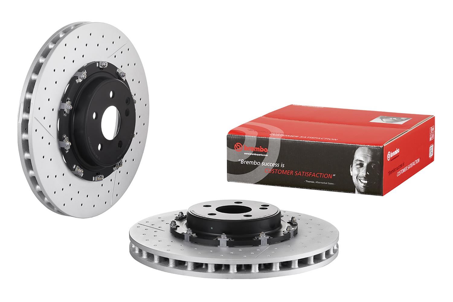 Brembo Premium UV Coated Brake Rotors 09.8880.23